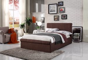 Caramal Ottoman Dark Brown