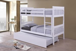 Lydia Bunk with Trundle 315 White