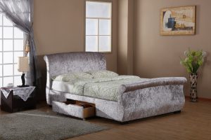 REGENT SILVER CRUSHED VELVET 2DRAW